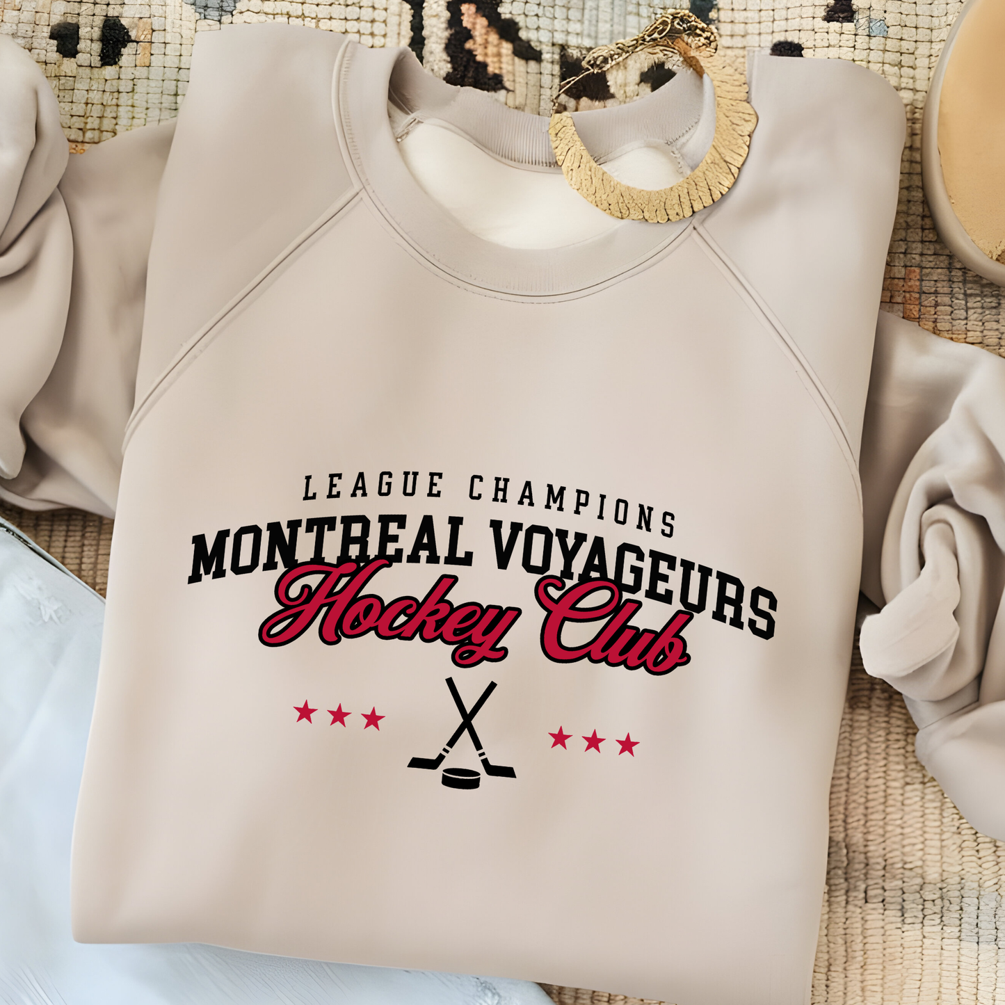 Montreal Voyageurs Transfer - Black Writing**Sold Separately**