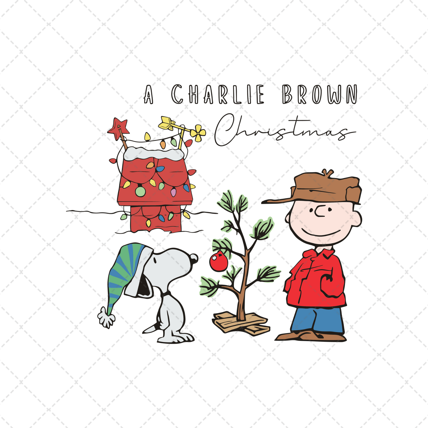 A C Brown Christmas Transfer