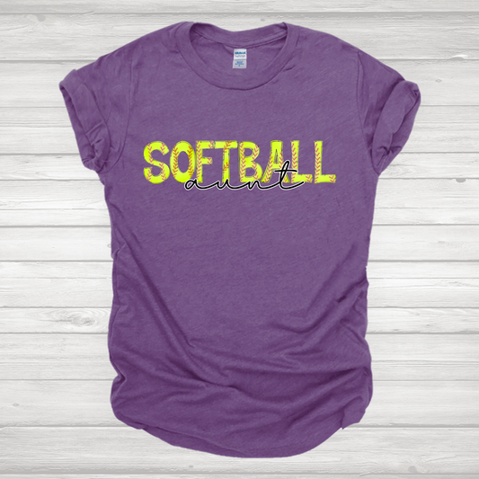 Softball Aunt Transfer