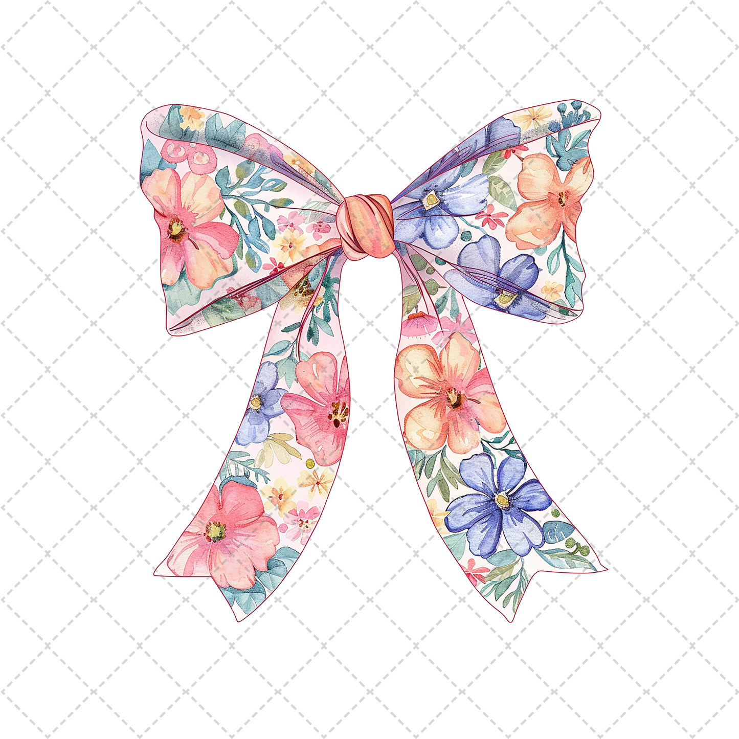 Coquette Mama Floral Transfer ** TWO PART* SOLD SEPARATELY**