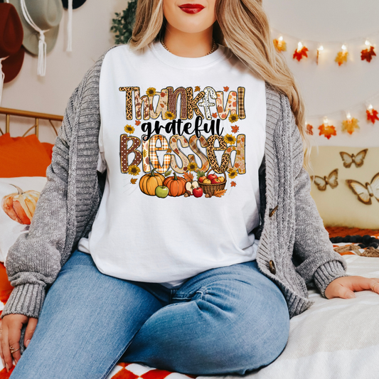 Thankful Grateful Blessed Transfer