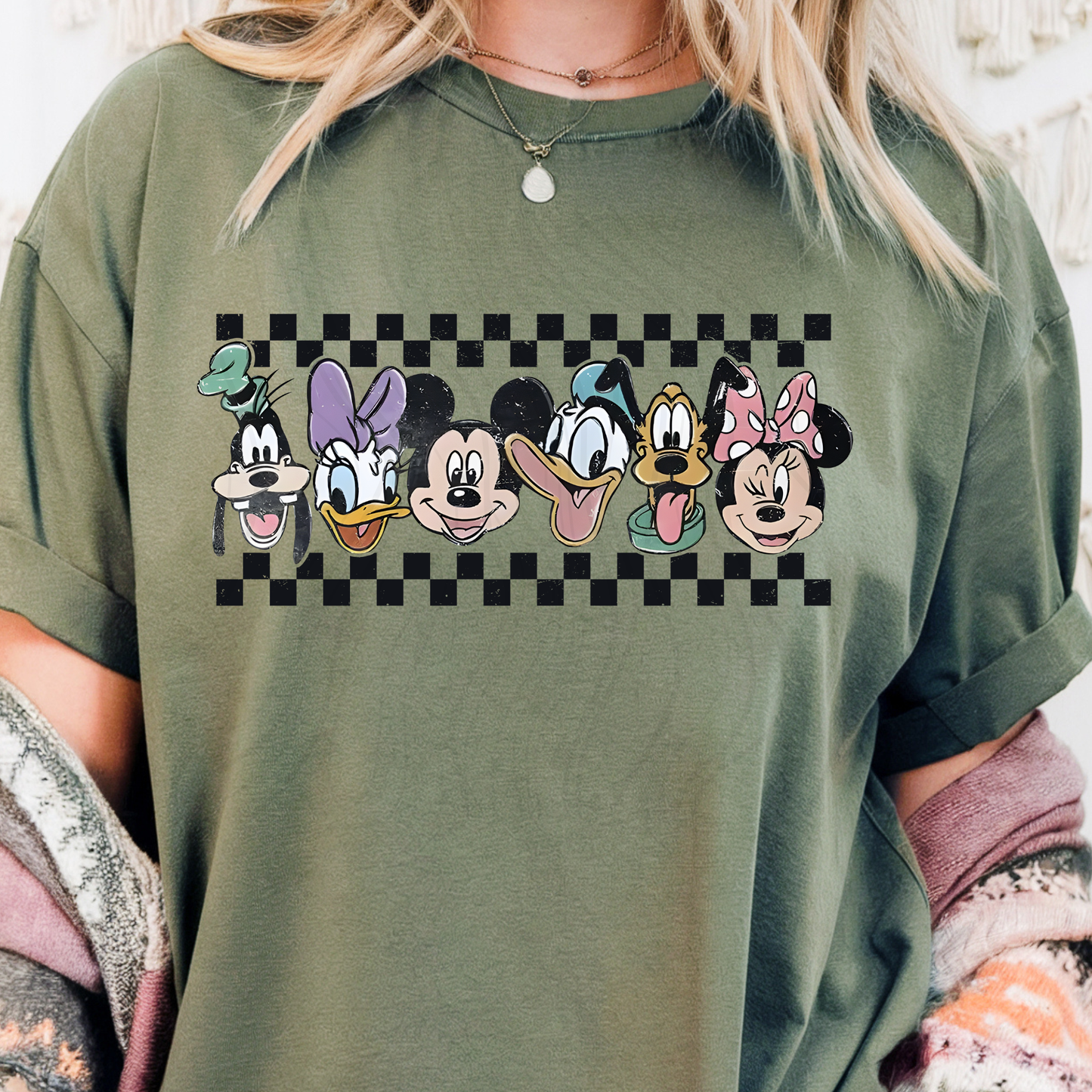 Checkered Mouse Crew Transfer