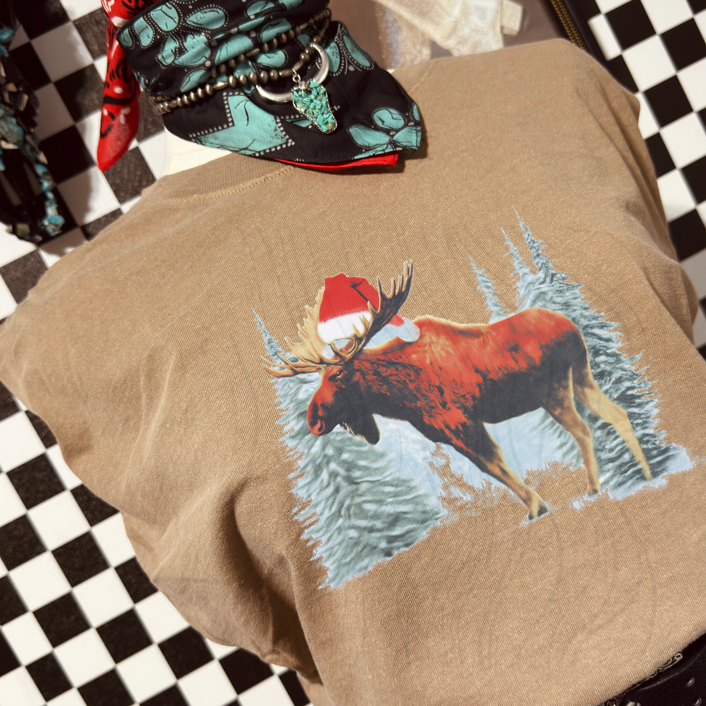 Christmas Moose Transfer