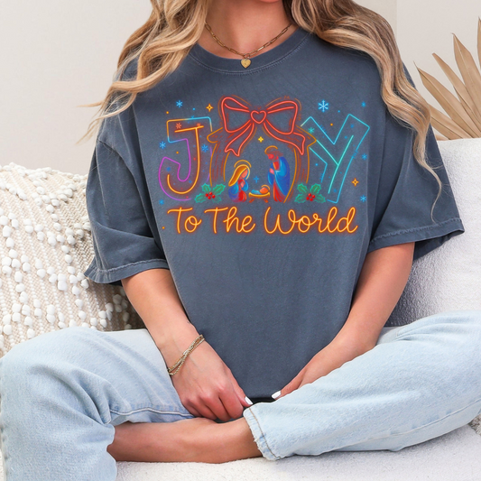 Neon Joy To The World Transfer
