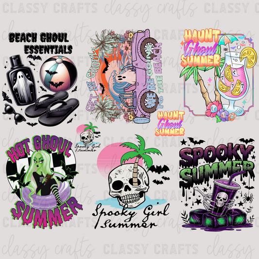 Summer Spooky - 30x24 -PREMADE GANG SHEET