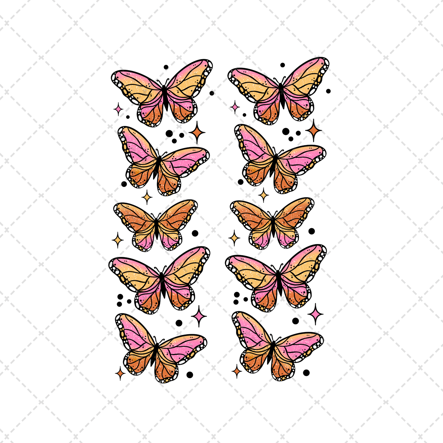 Antisocial Butterfly Transfer **TWO PART* SOLD SEPARATELY**