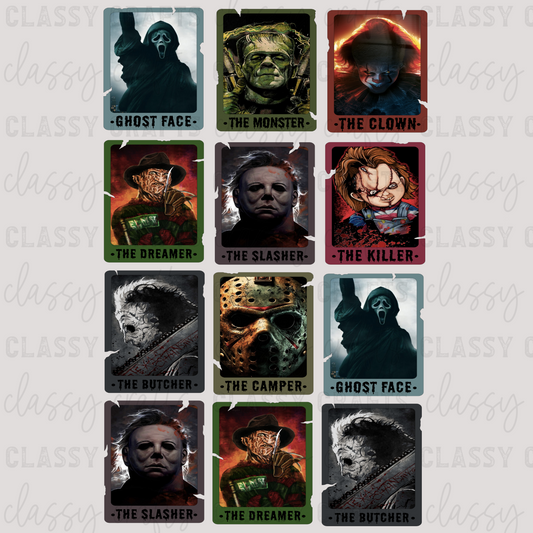 Spooky Tarot Cards - 30x48 -PREMADE GANG SHEET