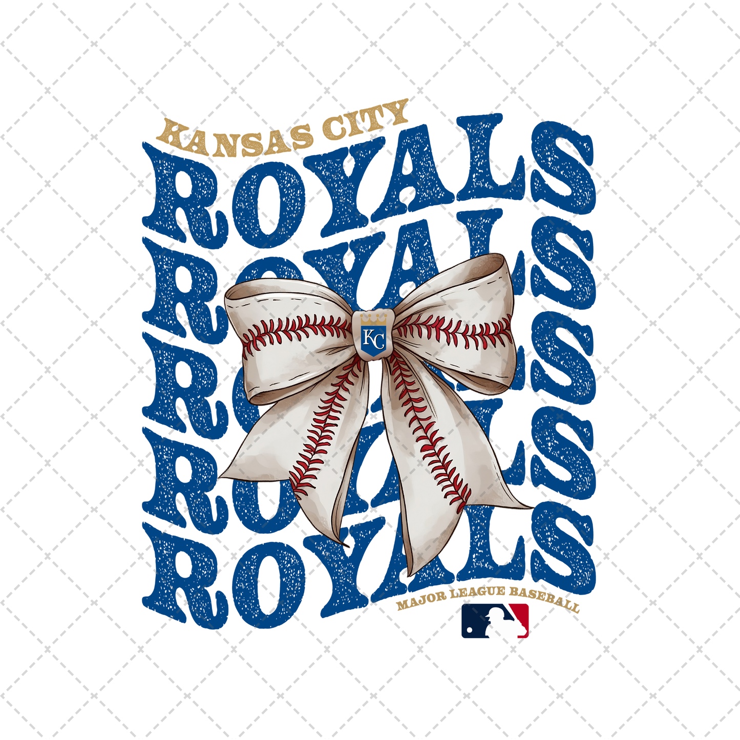 Royals Coquette Transfer ** TWO PART* SOLD SEPARATELY**