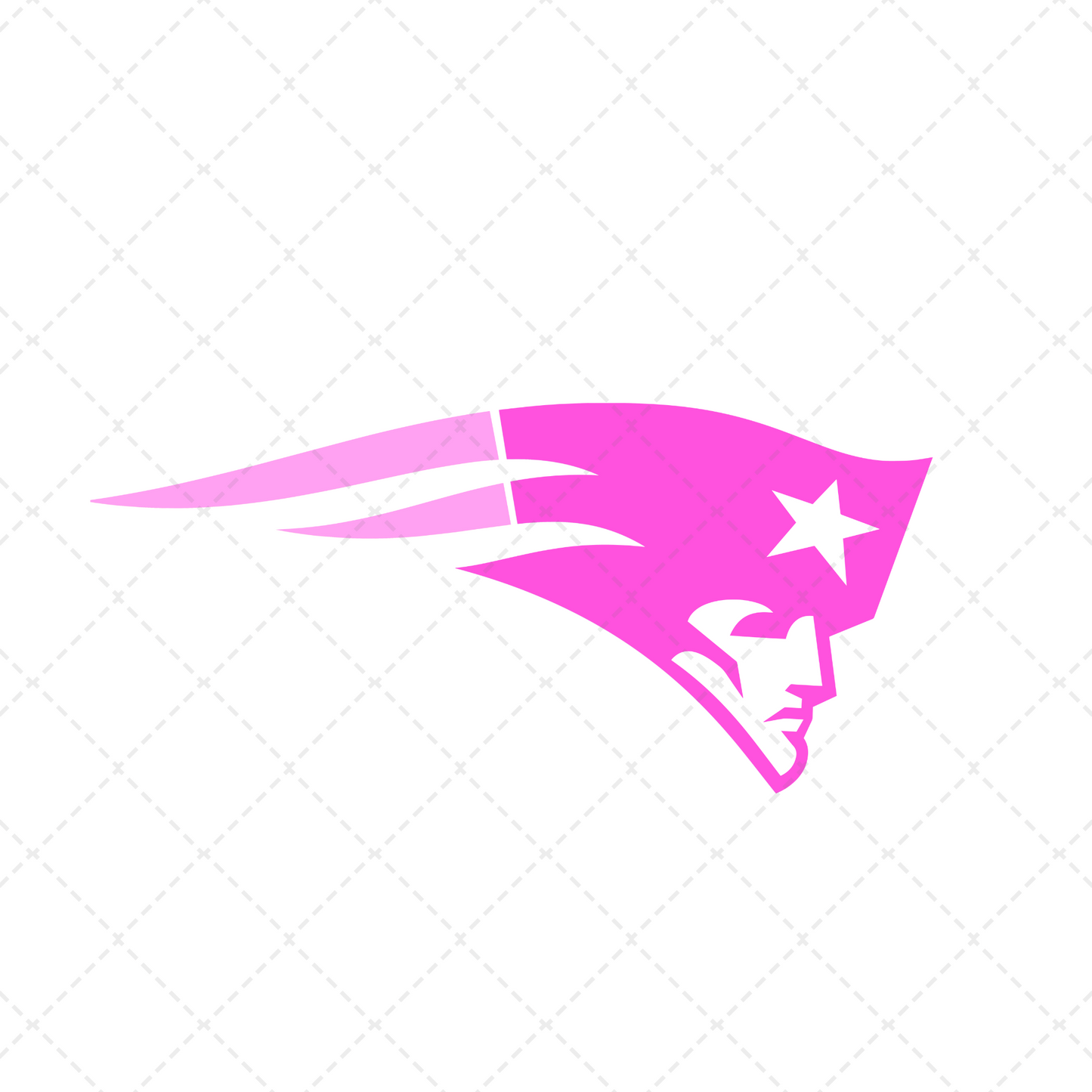 Patriots Pink Transfer