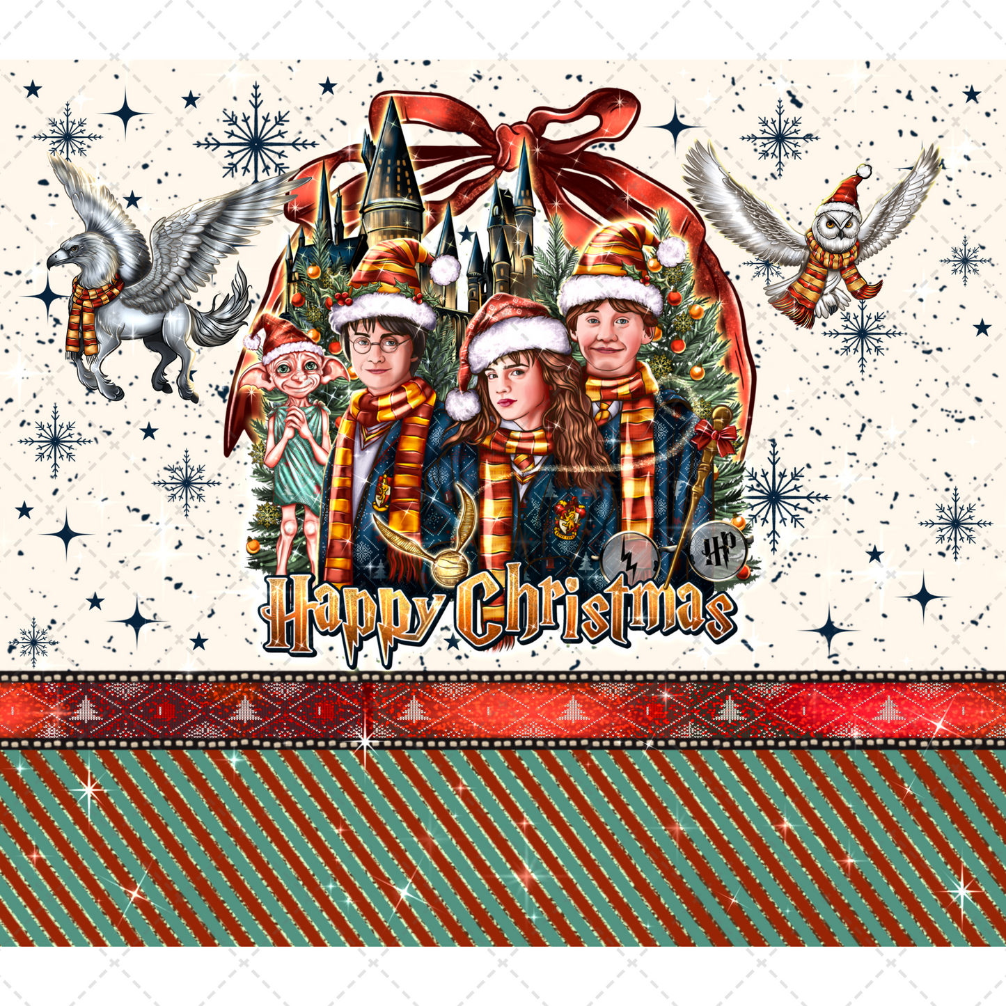 Happy Christmas - Sublimation Transfer