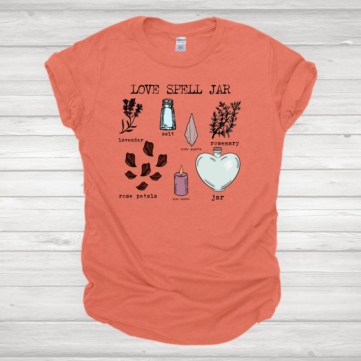 Love Spell Jar Color Transfer