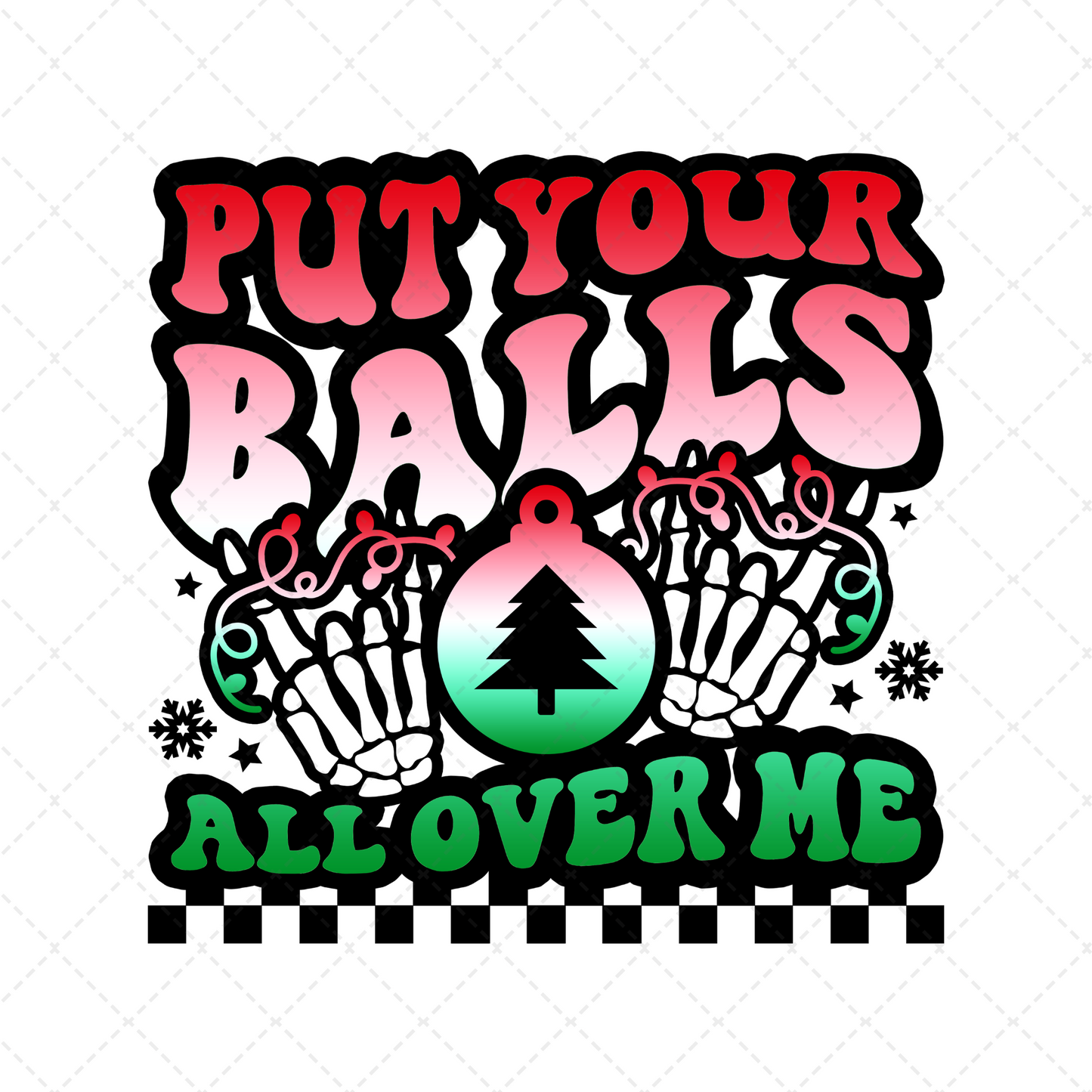 Put Your Balls All Over Me Transfer