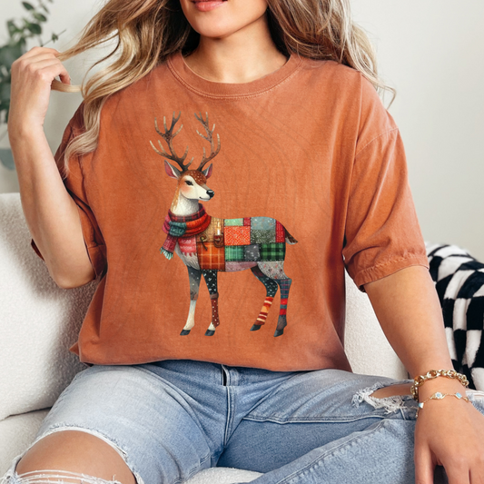 Patchwork Deer Transfer