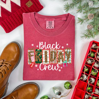 Black Friday Crew Christmas Transfer