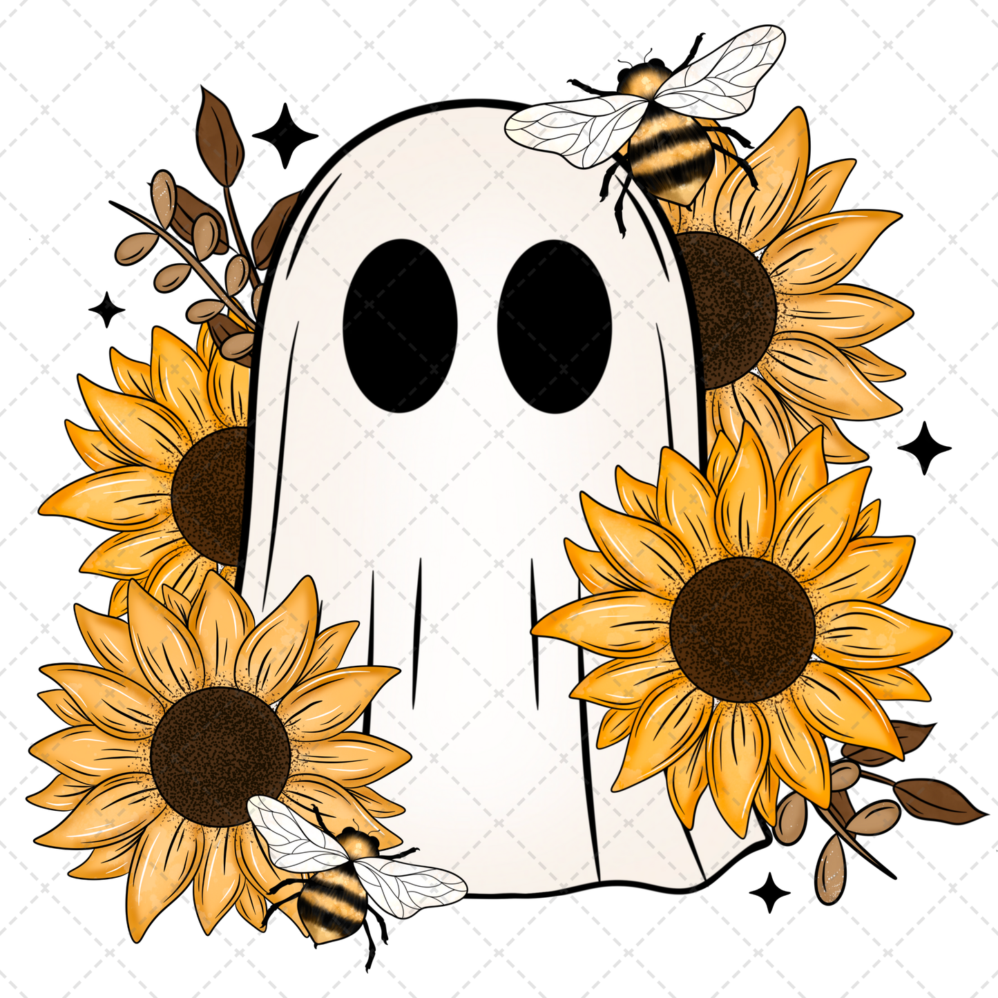 Sunflower Ghost Transfer