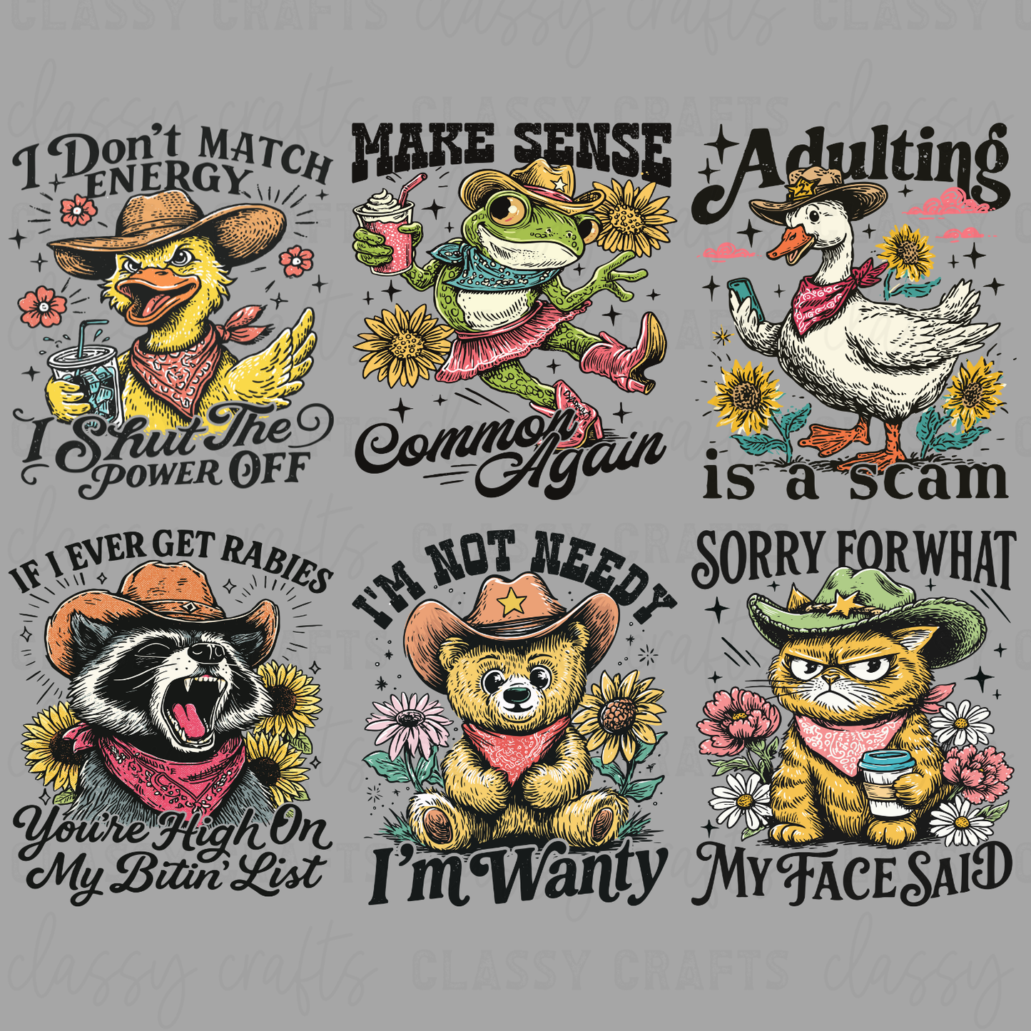 Adulting Is A Scam 30x24 - PREMADE GANG SHEET