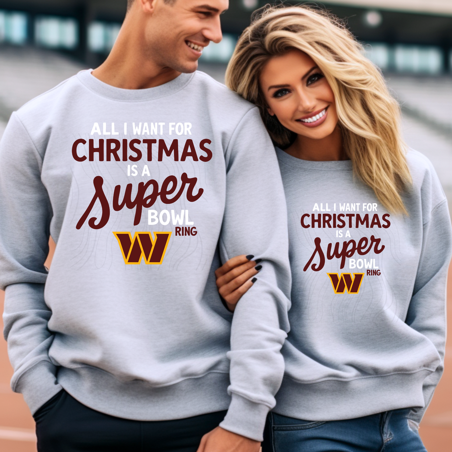 Christmas Super Bowl WC Transfer**SOLD SEPARATELY**