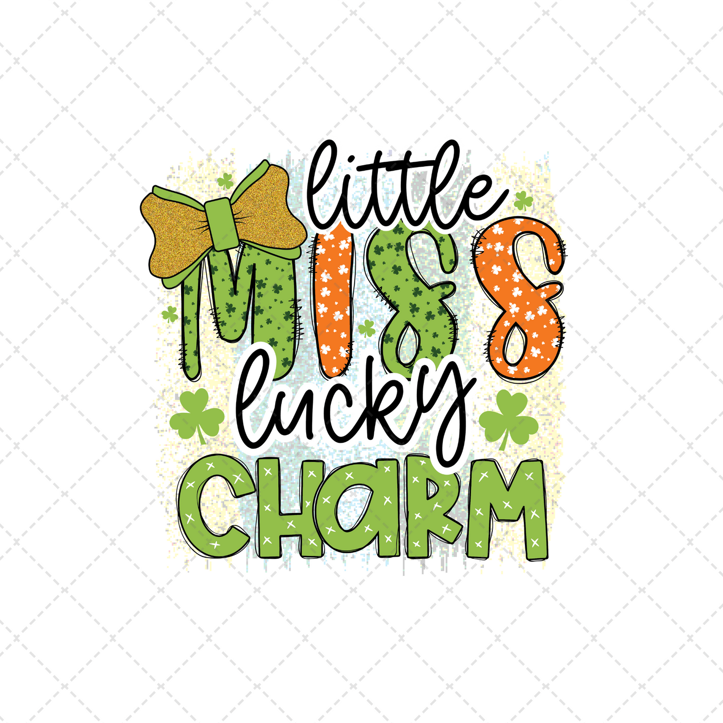 Little Miss Lucky Charm Transfer