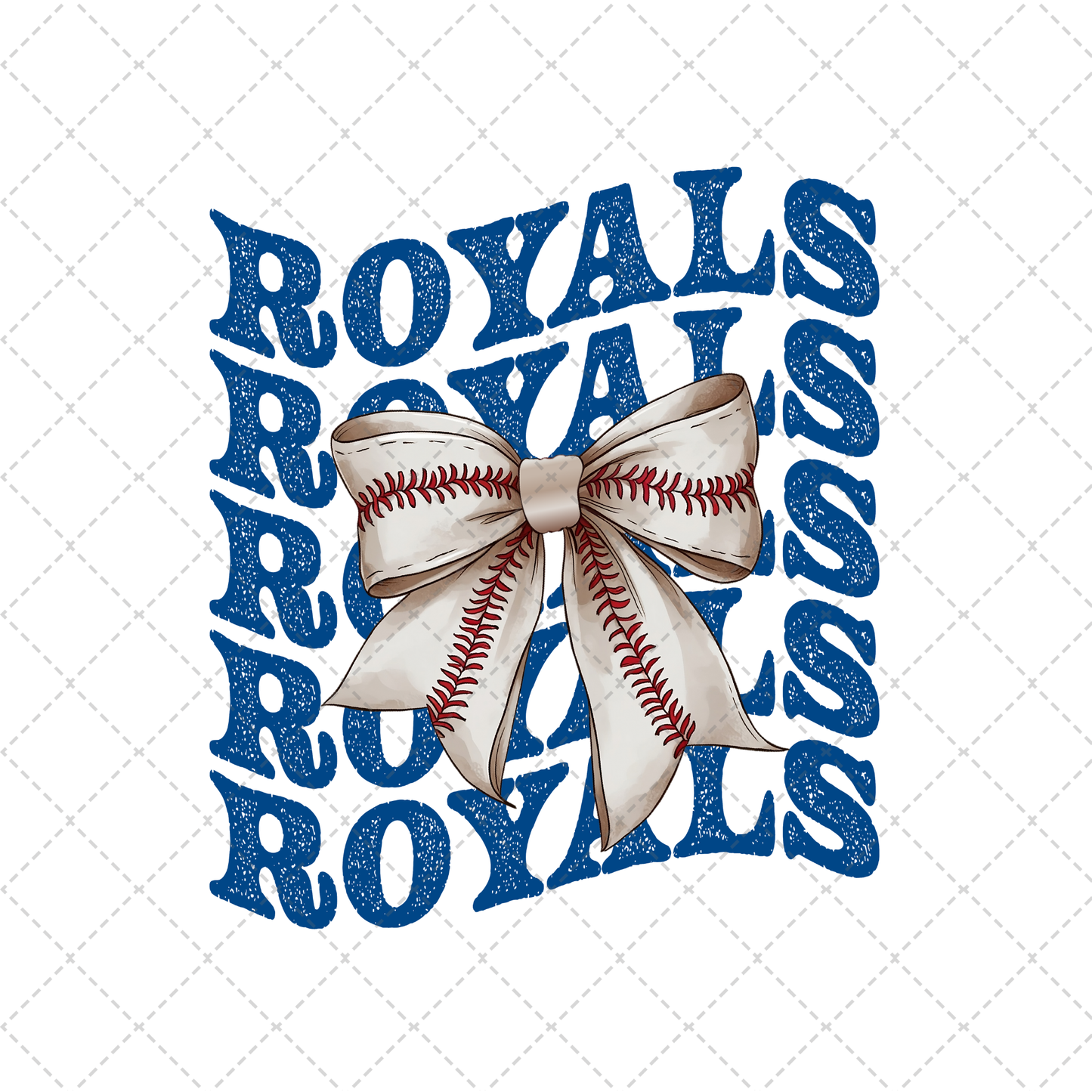 Royals Coquette Transfer ** TWO PART* SOLD SEPARATELY**