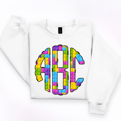 Building Block - Custom Monogram Transfer