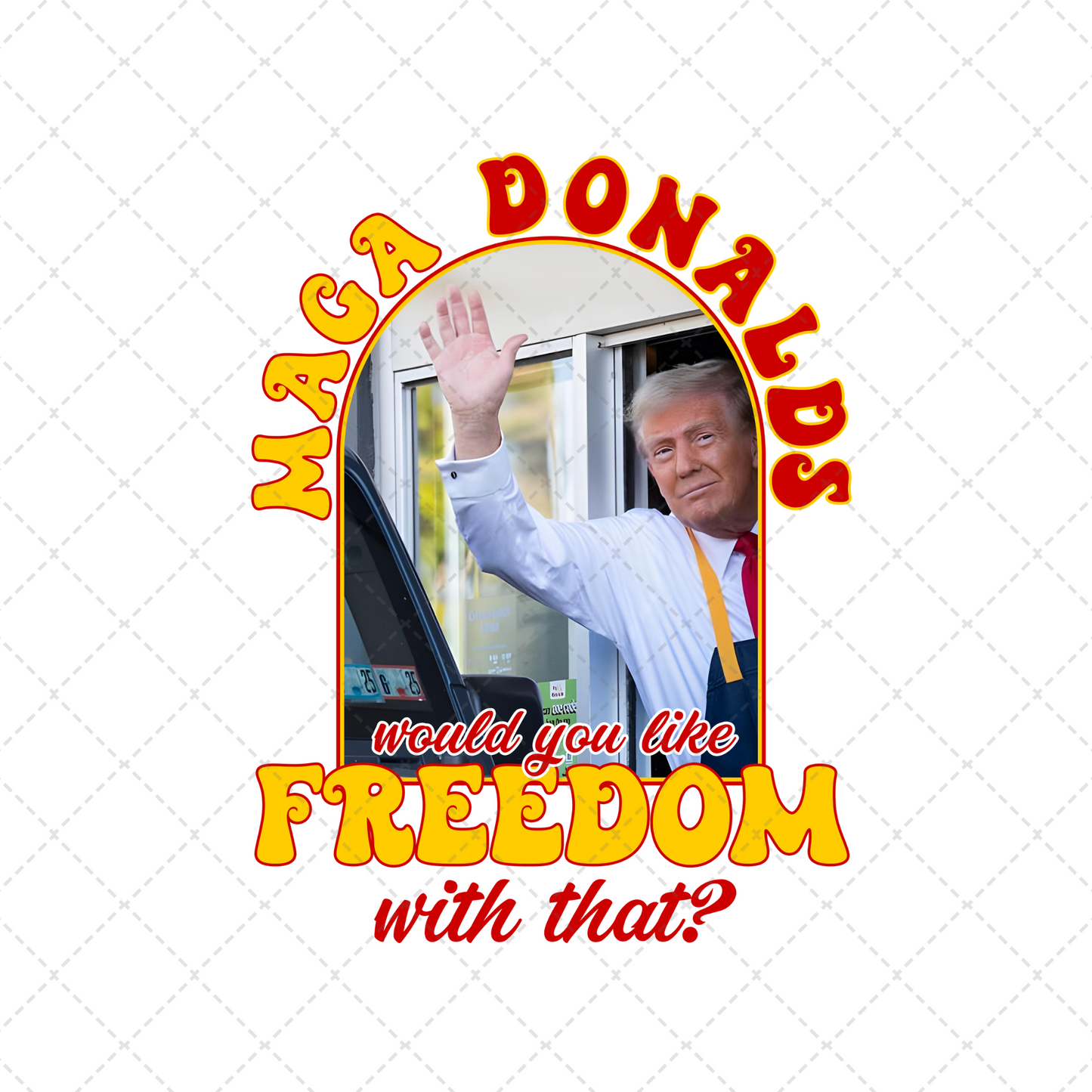 Maga Donalds ** TWO PART* SOLD SEPARATELY** Transfer