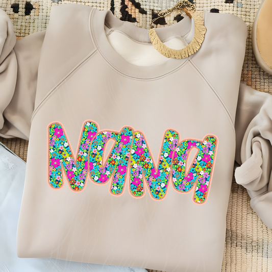 Bright Floral Family Title Transfer **SOLD SEPARATELY**