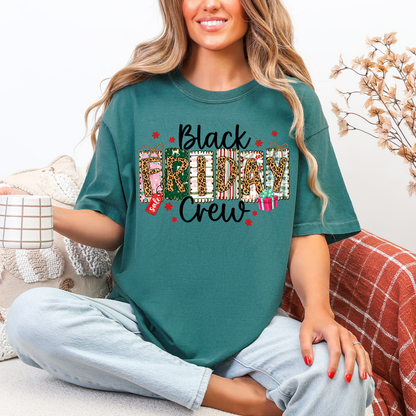 Black Friday Crew Christmas Transfer