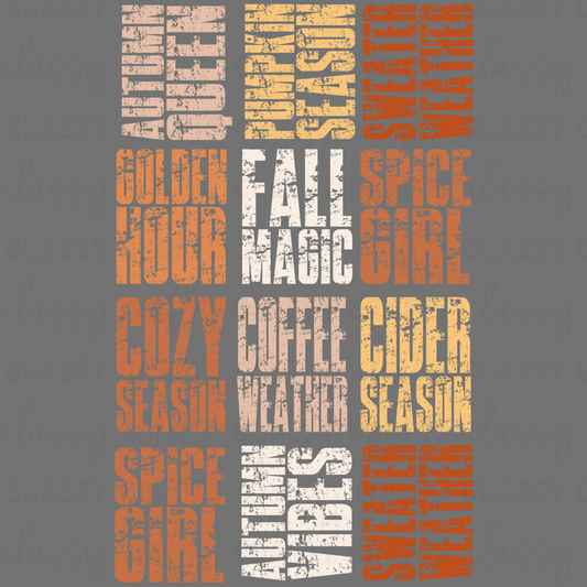 SPICE GIRL 30x48 - PREMADE GANG SHEET