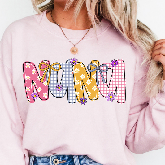 Floral and Checkered Family Title Transfer  **SOLD SEPARATELY**