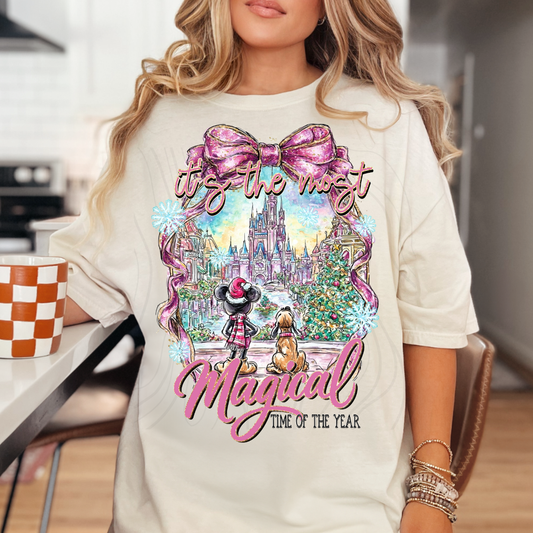 Magical Mouse Christmas Transfer