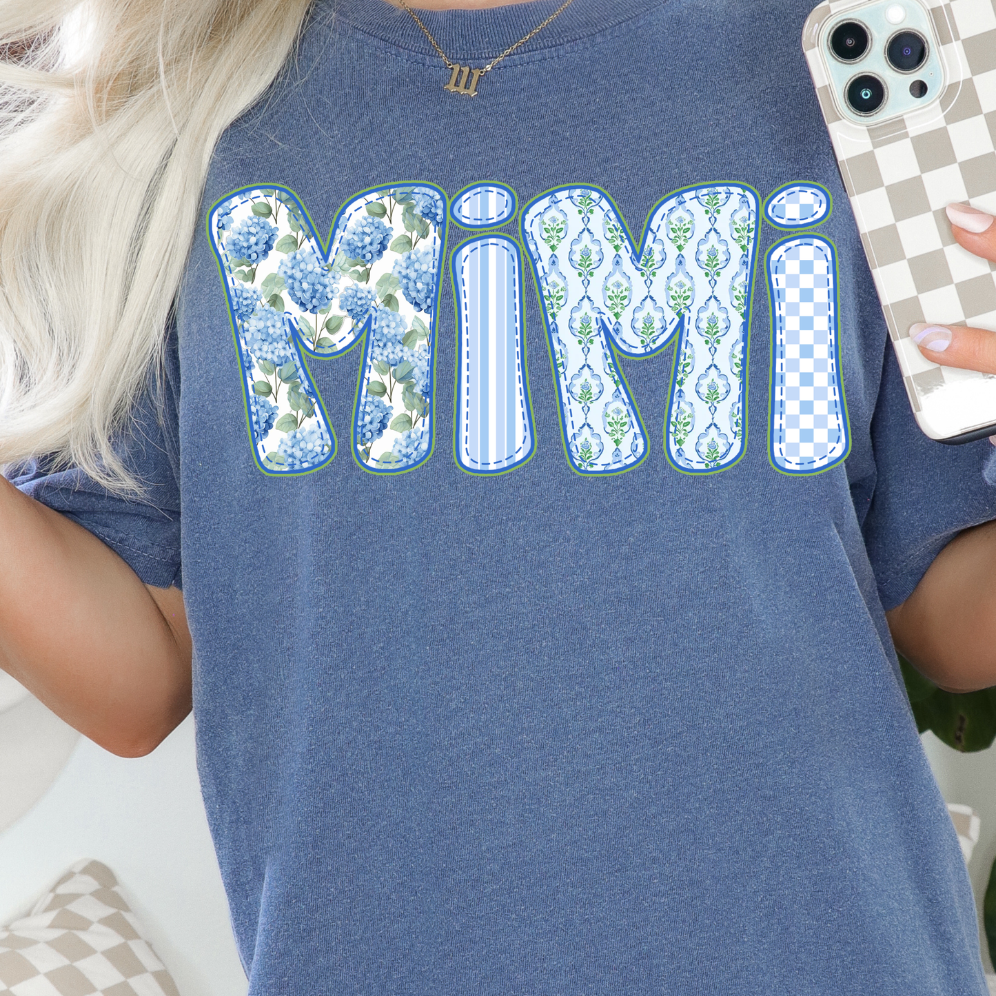 Blue Hydrangea Family Title Transfer **SOLD SEPARATELY**