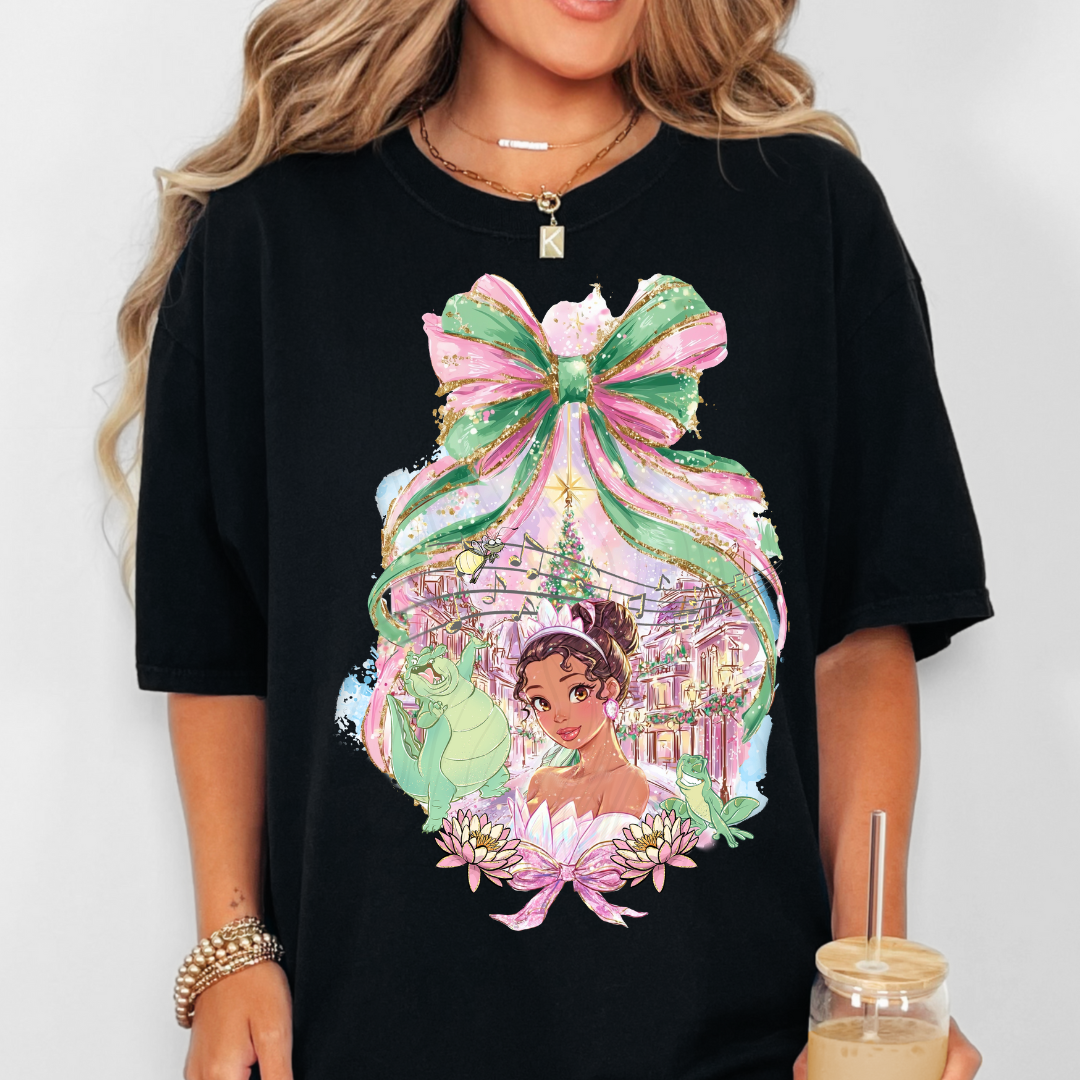 Frog Princess Christmas Transfer