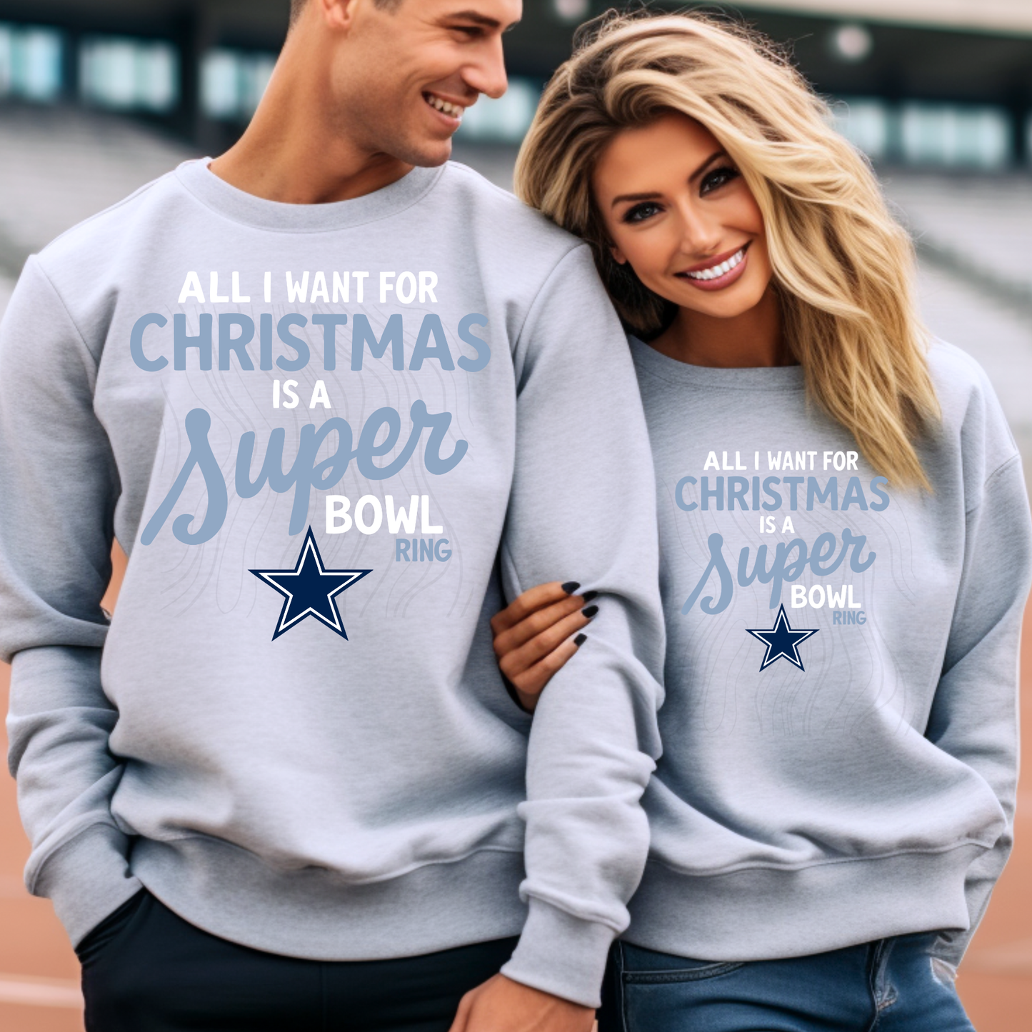 Christmas Super Bowl DC Transfer**SOLD SEPARATELY**