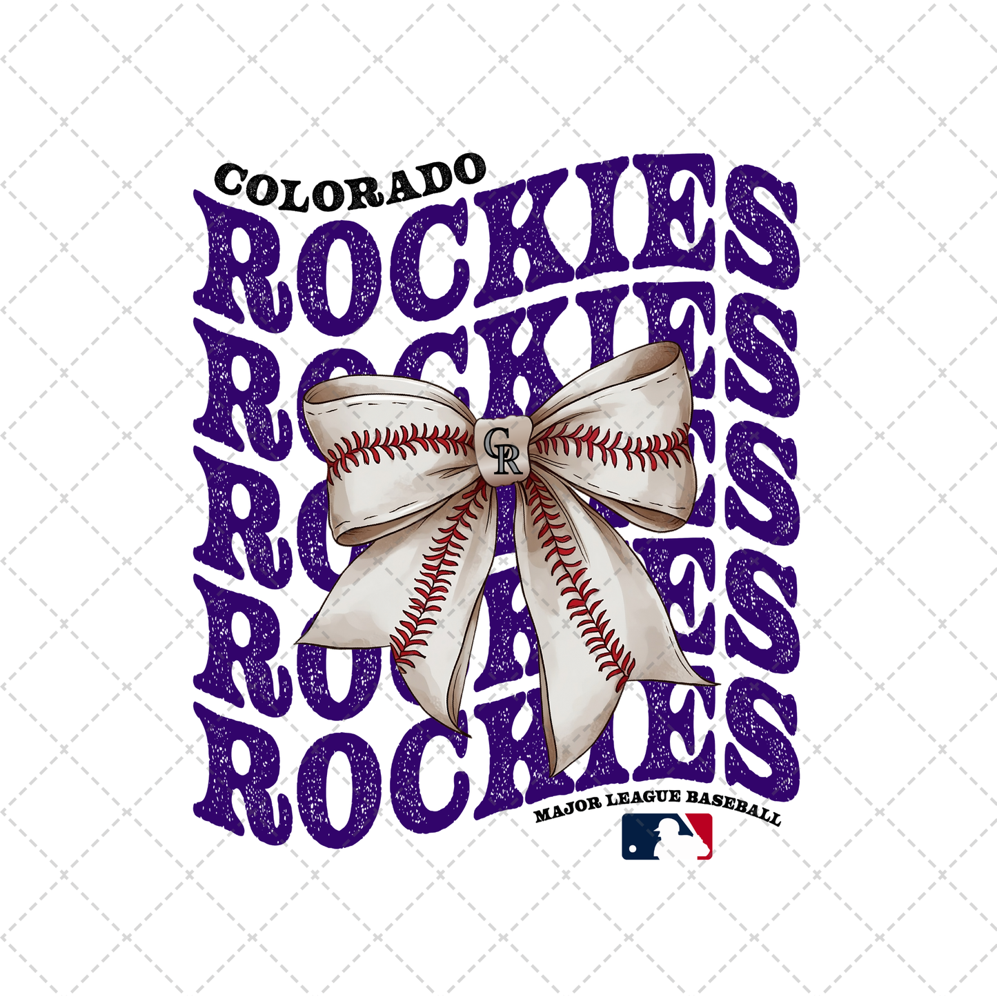 Rockies Coquette Transfer ** TWO PART* SOLD SEPARATELY**