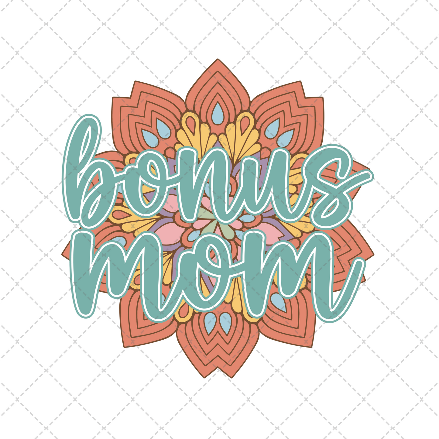 Bonus Mom Flower Transfer