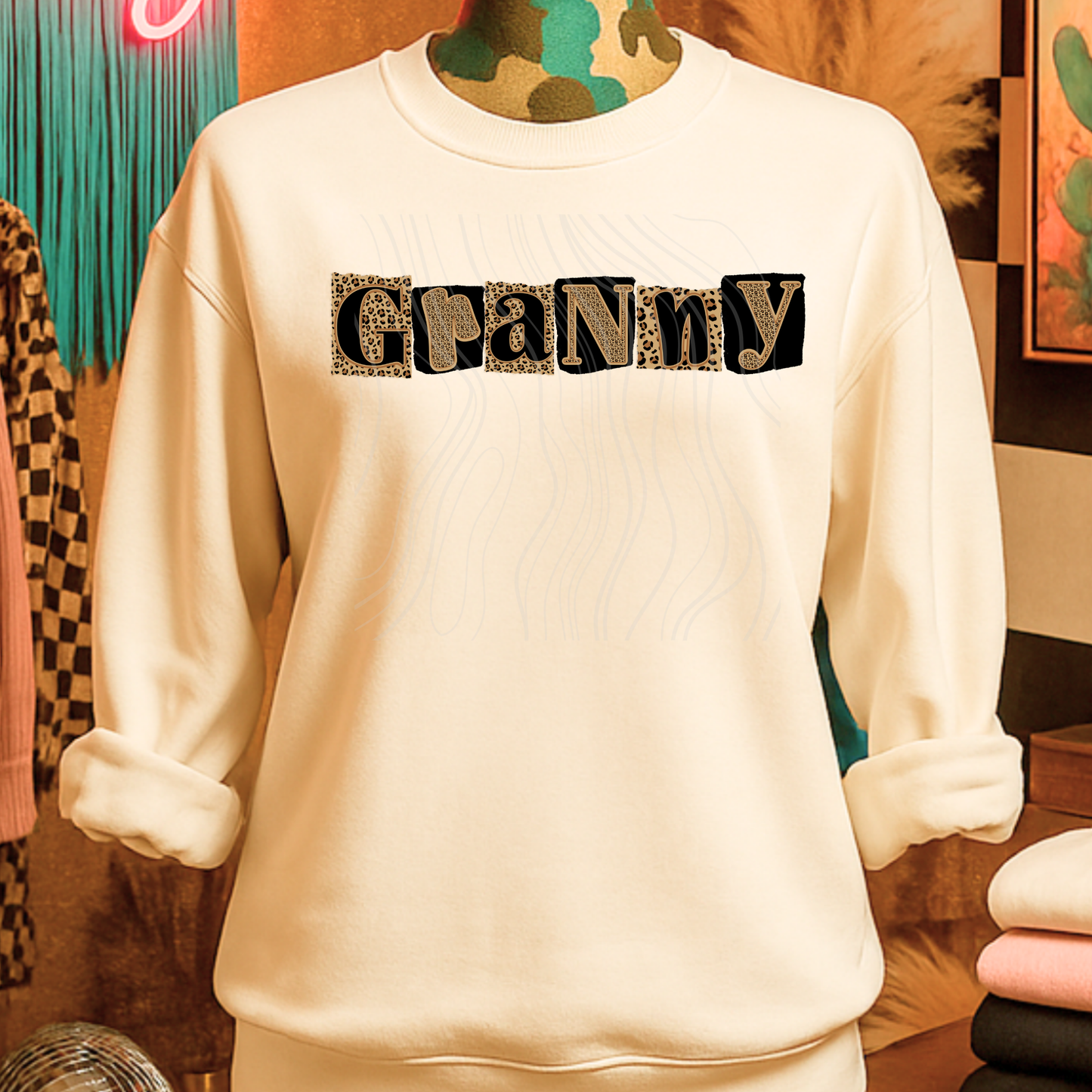 Black And Animal Print Family Title Transfer  **SOLD SEPARATELY**