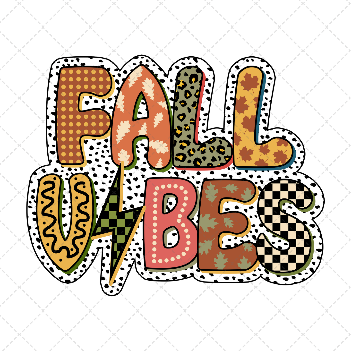 Vintage Fall Vibes Transfer