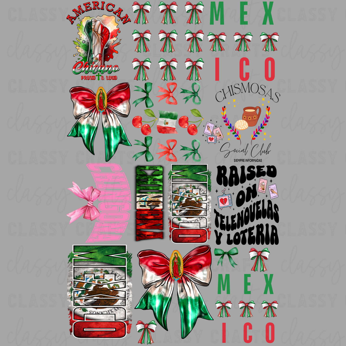 Latino - 30x48 - PREMADE GANG SHEET