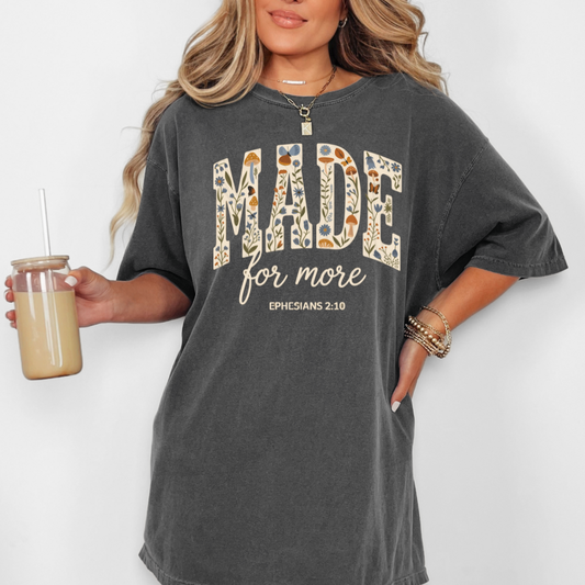 Made For More Floral Transfer