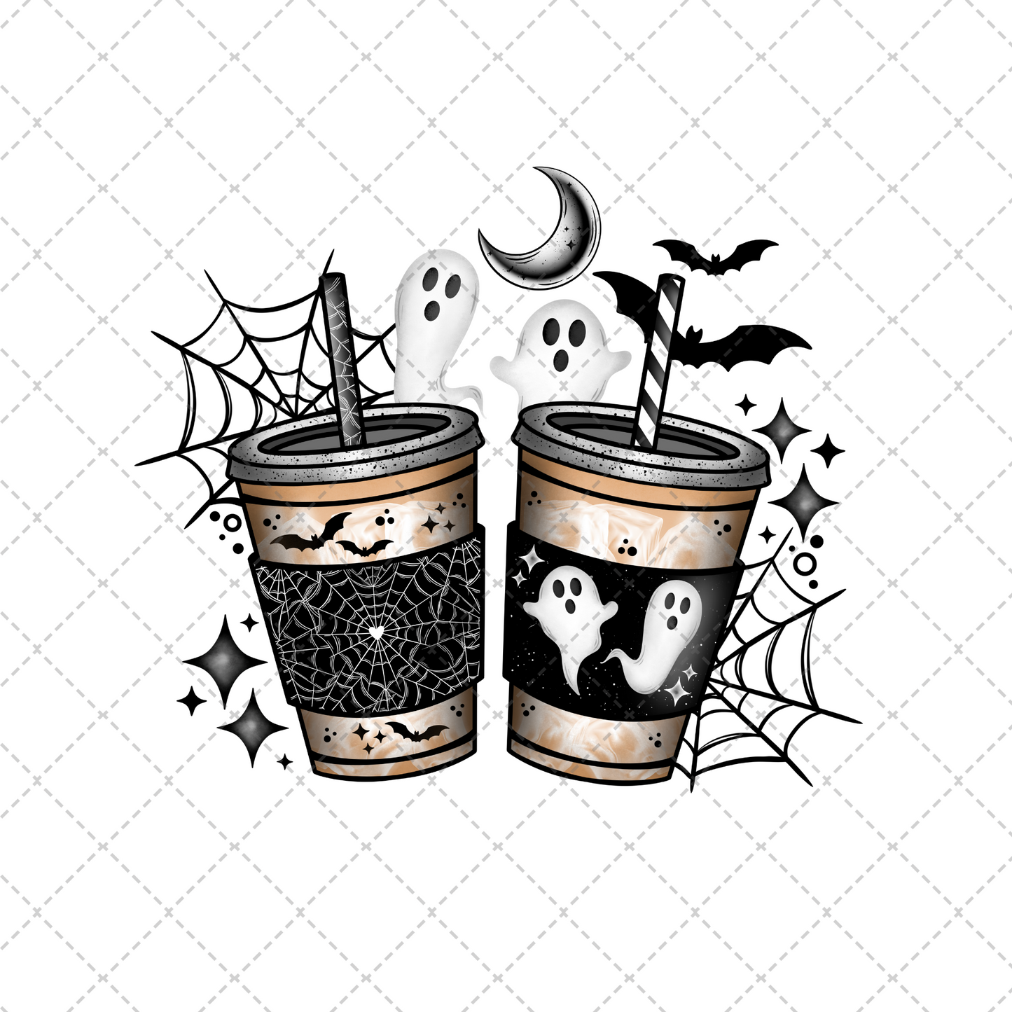 Spooky Coffee Transfer