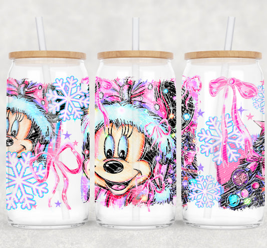 Christmas Mouse 16 Libbey Oz Transfe