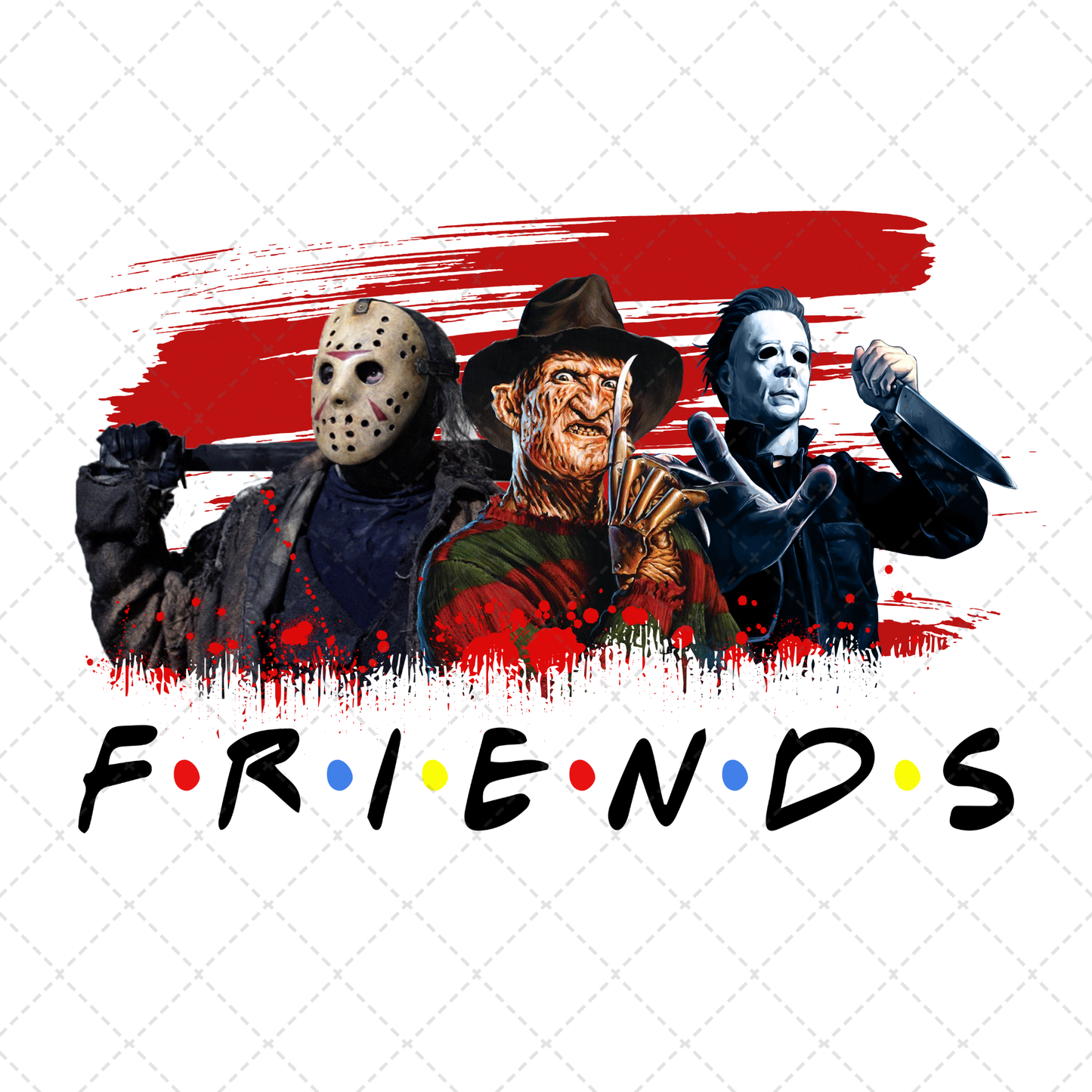 Men Scary Friends Transfer