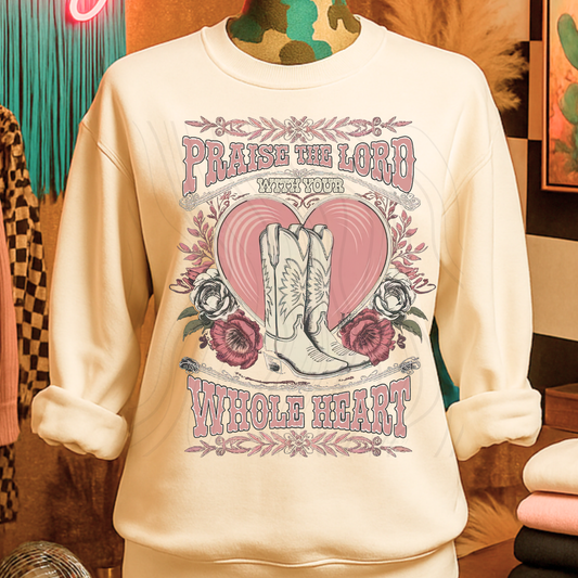 Praise The Lord Whole Heart Transfer