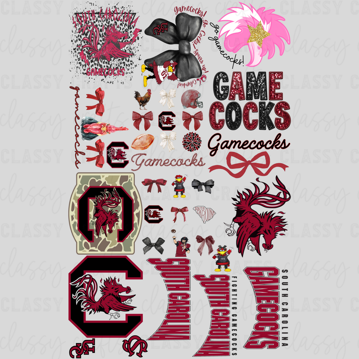 USC Football - 30x48 -PREMADE GANG SHEET