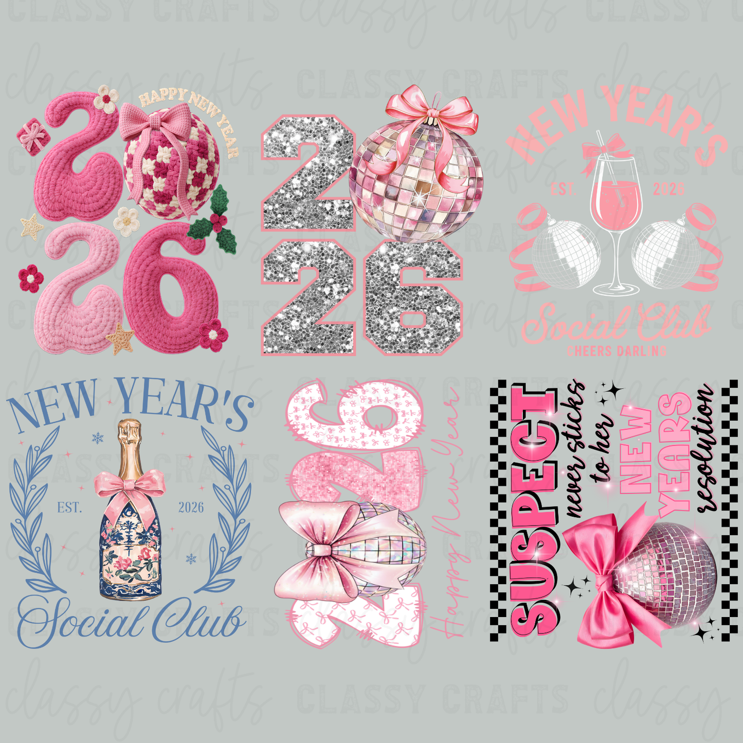 New Years 2026 30x24 - PREMADE GANG SHEET