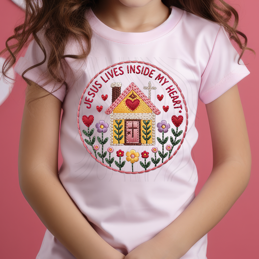 Jesus Lives Inside My Heart Transfer