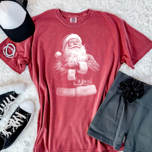 Santa Arms Crossed Transfer