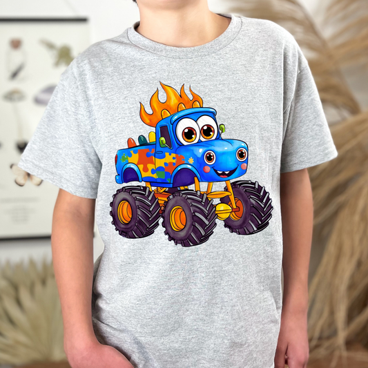Autism Monster Truck Transfer