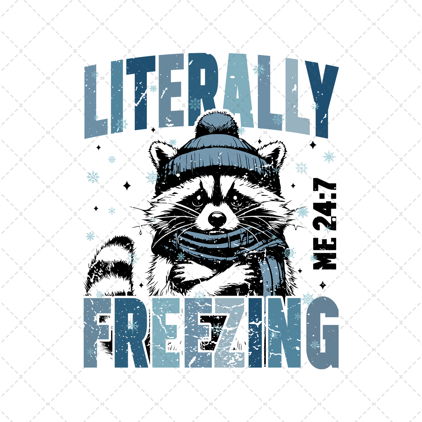 Literally Freezing Raccoon Transfer