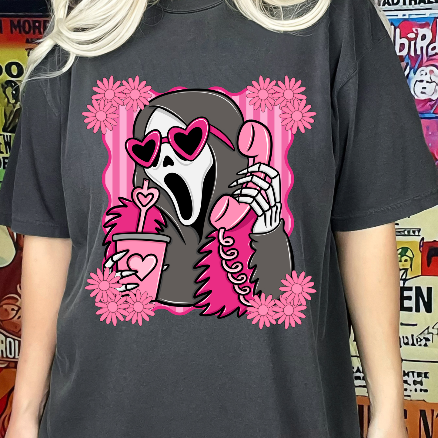 Pink Scream Transfer